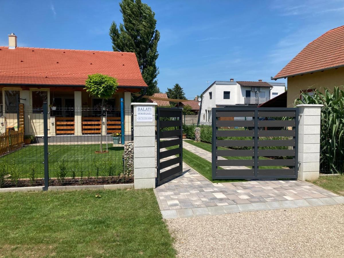 Balati Vendeghaz Daire Balatonmáriafürdő Dış mekan fotoğraf
